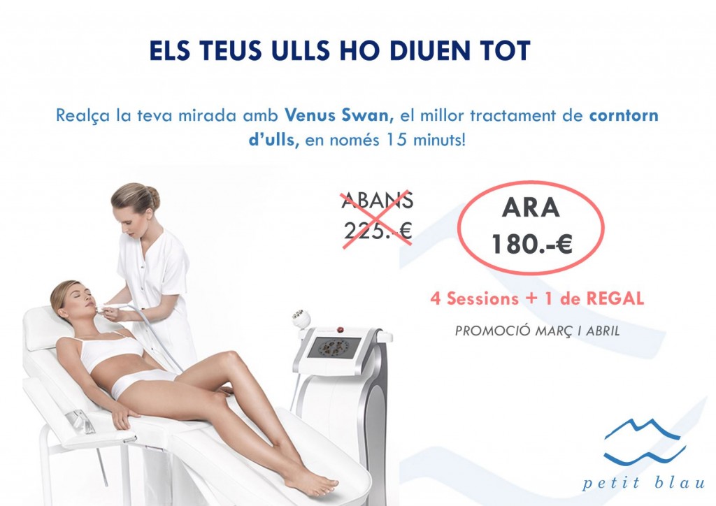 PROMOCIO març i abril. venus ulls